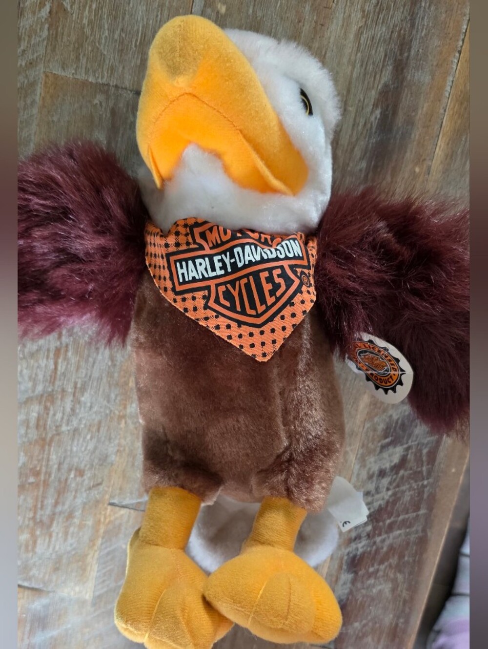 Harley Davidson Eagle Stuffy NWT VINTAGE 1998